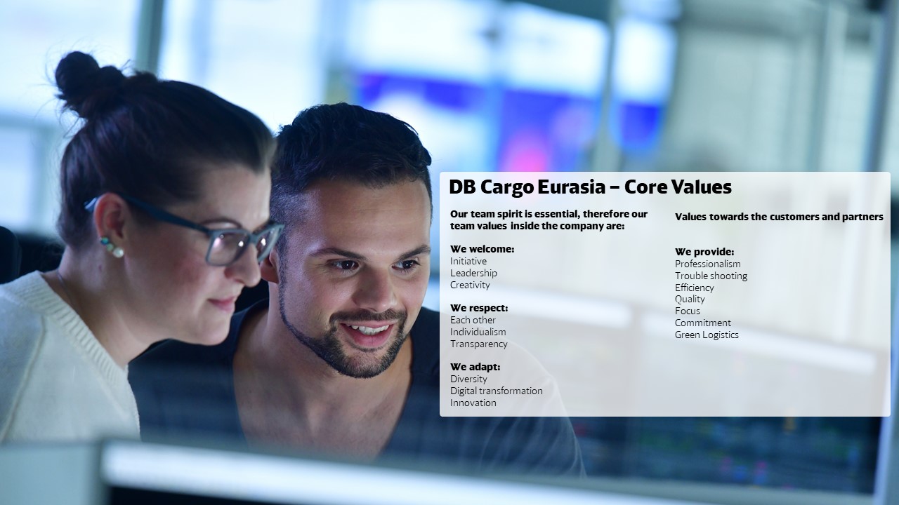 DB Cargo Eurasia Core Values
