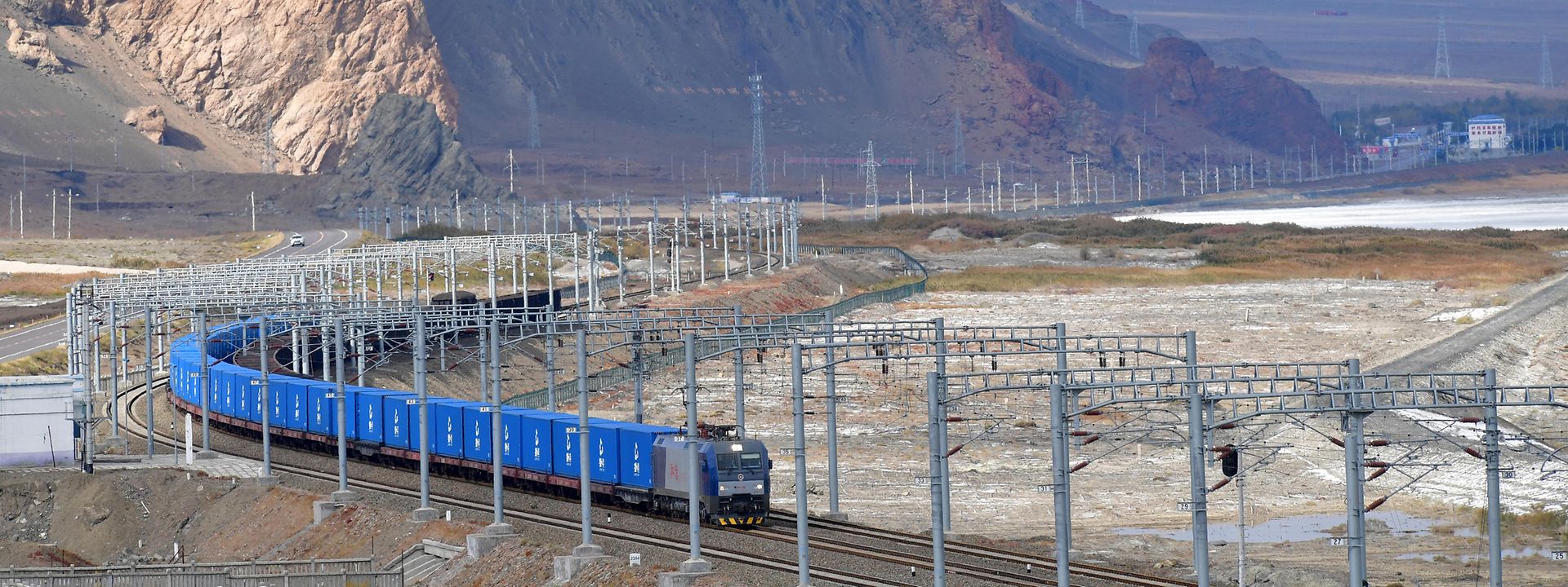 China - Europa block trains and public trains